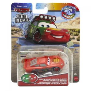 Mattel Cars On The Road Color Changers Cryptid Buster Lightning Mcqueen