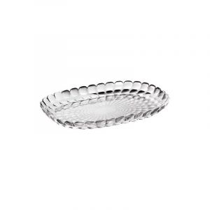 Guzzini Plat de présentation 45 cm Transparent - Tiffany