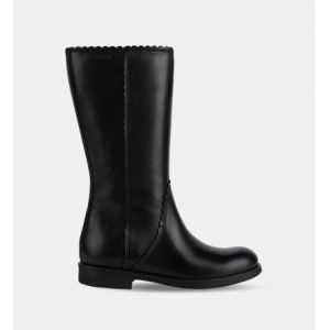 Geox Bottes Agata en cuir Noir
