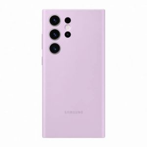 Samsung Coque et étui téléphone mobile Coque Silicone S23 Ultra Lilas