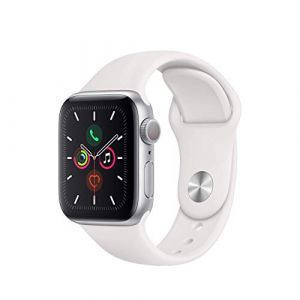 Apple Watch Series 5 Montres Connect&eacute;e 40 mm GPS Lithium-ion Aluminium Blanco - Reconditionn&eacute;