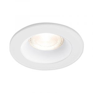 Braytron - Support de spot encastrable rond blanc IP54