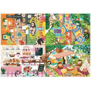 Puzzle 4x260 pi&egrave;ces : Olivia Gibbs