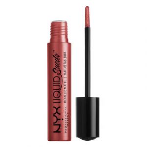 NYX Cosmetics Liquid Suede Matte Metallic Lipstick - Bella