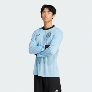 Adidas Allemagne Maillot de Gardien 125 Ans Anniversaire Manches Longues ÉDITION LIMITÉE, pointure X-Small - ['Noir', 'Bleu'] - Taille X-Small