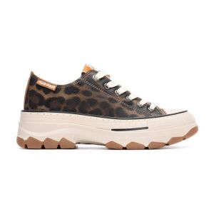 Refresh Baskets Femme Léopard - Chaussures Confortables et polyvalentes - Mode décontractée - Modèle 17307905 (Taille36)