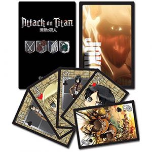 Official GE Attack on Titan Playing Cards