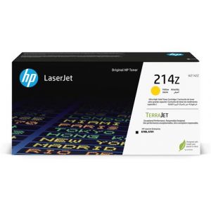 HP 214Z - Ultra High Yield - jaune - original - LaserJet - cartouche de toner (W2142Z) - pour Color LaserJet 6701dn; Color LaserJet Enterprise 6700dn