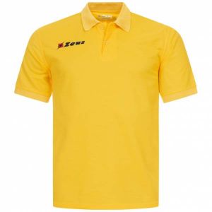 Zeus Basic Hommes Polo jaune