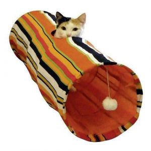 Kerbl Tunnel avec bruitage pour chat