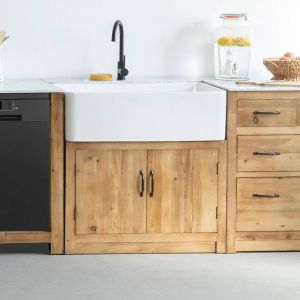 Meuble bas de cuisine avec &eacute;vier