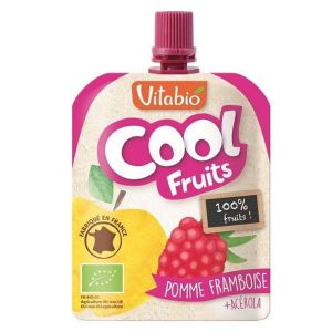 Vitabio Cool Fruits Pomme Framboise + Ac&eacute;rola 90g