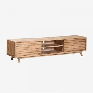 Meuble TV en Bois Deleyna SKLUM ?? 200 cm 49,5 - 50,5 cm