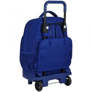 Safta Cartable à roulettes Compact F.C. Barcelona Bleu - - - F.C. Barcelona