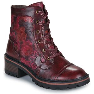 Laura Vita Boots NKESSO Rouge - Taille 37,38,39,40