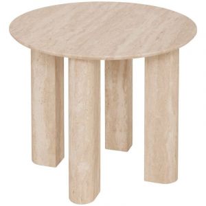 Atmosphera Table d appoint Anaya beige 50,5x50,5cm créateur d'intérieur