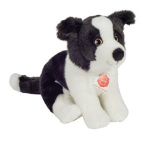 Hermann Teddy Peluche border collie 25 cm