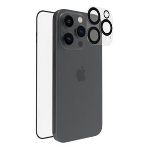 Tiger Protège écran Iphone 15 Pro Verre trempé + protège obj