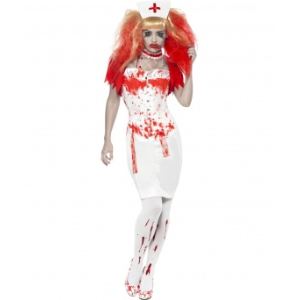 Déguisement zombie infirmière Halloween (taille M)