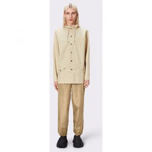 Rains Imperméable droit capuche visière mi-long unisexe