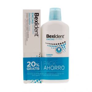Isdin Bexident Gencives Dentifrice Triclosan 125 ml + Bain de bouche Triclosan 500 ml