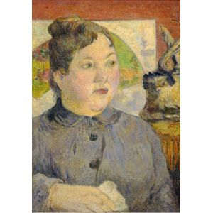 Grafika Paul Gauguin : Madame Alexandre Kohler, 1887-1888