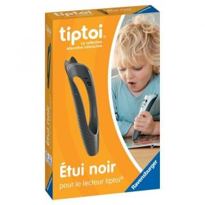 Ravensburger Tiptoi - Étui Noir - Jeu éducatif électronique, sans écran - A partir de 3 Ans - Version française - Histoires, Sons, Jeux et musiques - 00 181