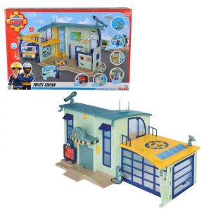 Image de Simba Toys Poste de Police - Sam Le Pompier - avec Son & Lumière - incl. Rose et Accessoire