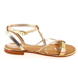 Les Trop&eacute;ziennes par M. Belarbi Femme HIRONDEL Sandale, Or-Serpent, 41 EU