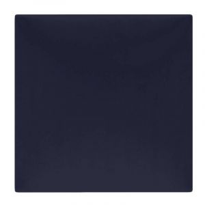 Decoon - Coussin mural velours bleu nuit - 30 x 30