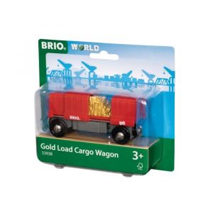 Brio World - 33838 - Wagon Cargo Rouge