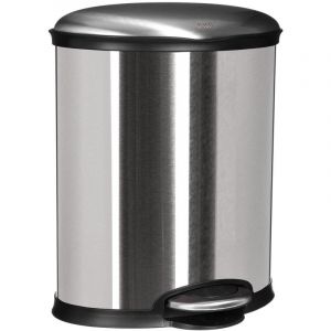 Image de Five Poubelle de Cuisine Ovale 20L Argent