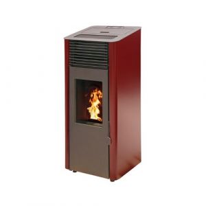 Poêle à granules Interstoves DONATELLO 6 Etanche - Bordeaux