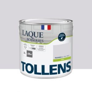 Tollens Laque - Ultra R&eacute;sistante Multisupport - Satin - T&eacute;l&eacute;gris 4 - 2L = 24m2