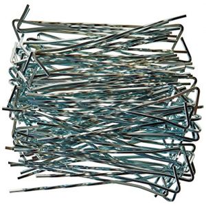 Highlander Lot de 100 Piquets torsadés de tente en acier