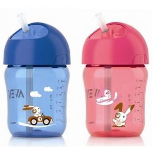 Image de Philips Avent SCF760/00 - Tasse avec paille 260 ml