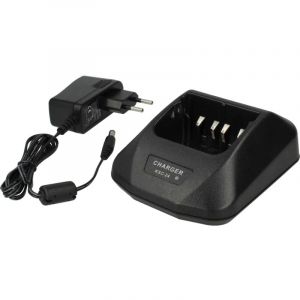 Vhbw Chargeur de batterie compatible avec Kenwood KNB-52N, PB-43H, PB-43N, TH-255A, TCP-113 batterie de radio, talkie walkie (station)