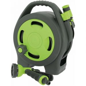Optima Tuyau d'eau 10 m avec enrouleur compact