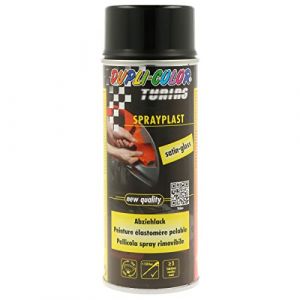 Motip Duplicolor 388040 Spray DC Sprayplast, Noir Brillant, 400 ML