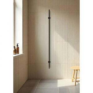 S&egrave;che-serviettes &eacute;lectrique - Create - WARM TOWEL TUBE - 60W/120W - Design vertical - Acier inoxydable