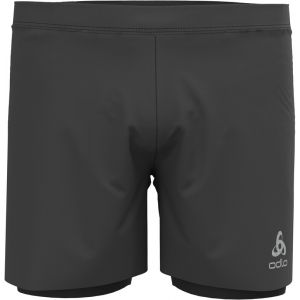 Image de Odlo " Zeroweight 5" 2-in-1 Shorts Men, black L Pantalons course à pied"