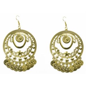 Ruedelafete Boucles d'oreilles Carmen gipsy dorées