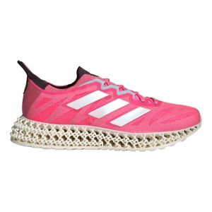 Adidas 4D FWD 3 Chaussure De Running Sans Stabilisateurs Femmes - Pink, Blanc, Pointure 38