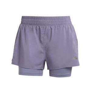 Image de Adidas Short 2 en 1 femme Own the Run CLIMACOOL