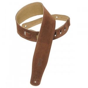 Levys MS26 SANGLE DAIM SURPIQUÉE BROWN