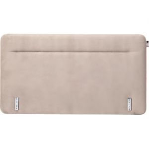 Tempur Tête de lit Stripe 220cm velours gris perle D65. Produit Neuf ! Garantie 2 ans !