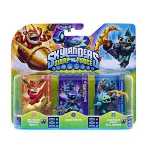 Activision Pack figurines Skylanders : Swap Force - Star Strike + Anchors Away Gill Grunt + Big Bang Trigger Happy