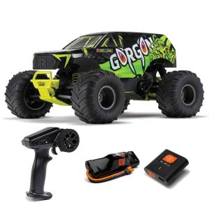 Arrma Brushed Monster Truck Jaune Gorgon 2WD - RTR - 1/10