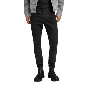 G-Star Raw RAW Jean D-Staq 3D Slim Homme,Noir (pitch black D05385-B964-A810), 27W / 32L
