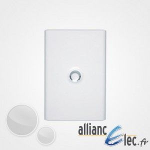 Legrand 401332 - Porte Drivia blanche pour coffret 2x 13 modules